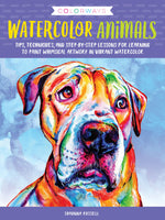 Colorways Watercolor Animals book by Shaunna Russell
