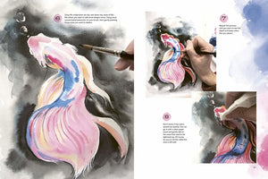 Colorways: Watercolor Animals: Tips, techniques, and step-by-step lessons for learning to paint whimsical artwork in vibrant watercolor - Shaunna Russell