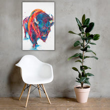 Load image into Gallery viewer, Buffalo (with body) - Canvas Print - Shaunna Russell