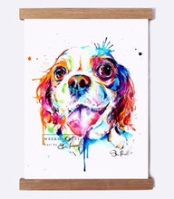 Load image into Gallery viewer, Cavalier King Charles - Watercolor Print - Shaunna Russell