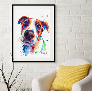 Jack Russell Terrier - Watercolor Print - Shaunna Russell