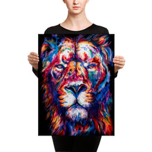 Load image into Gallery viewer, Lion - Canvas Print - Shaunna Russell