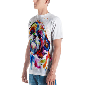 Shih Tzu - Men's T-shirt - Shaunna Russell